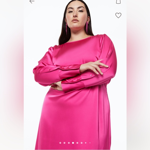 H&M satin dress - Picture 3 of 9